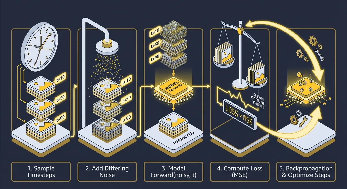diffusion training process